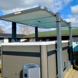 All POOLS and SPAS Master Spas Challenger 15D Covana and Air Source Heat Pump package Ex-Demo 14