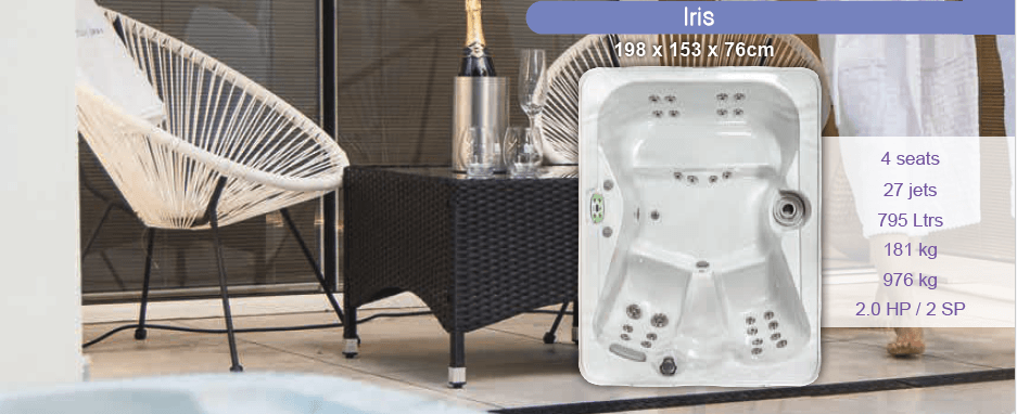 Artesian Garden Spas Iris All POOLS and SPAS Artesian Garden Spas Iris All POOLS and SPAS