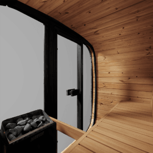 All POOLS and SPAS Yakia Outdoor Sauna 200 S 12