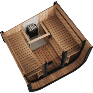 All POOLS and SPAS Yakia Outdoor Sauna 200 XL 9