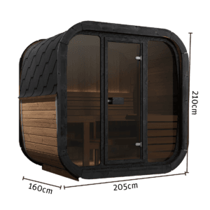 All POOLS and SPAS Yakia Outdoor Sauna 200 M 10