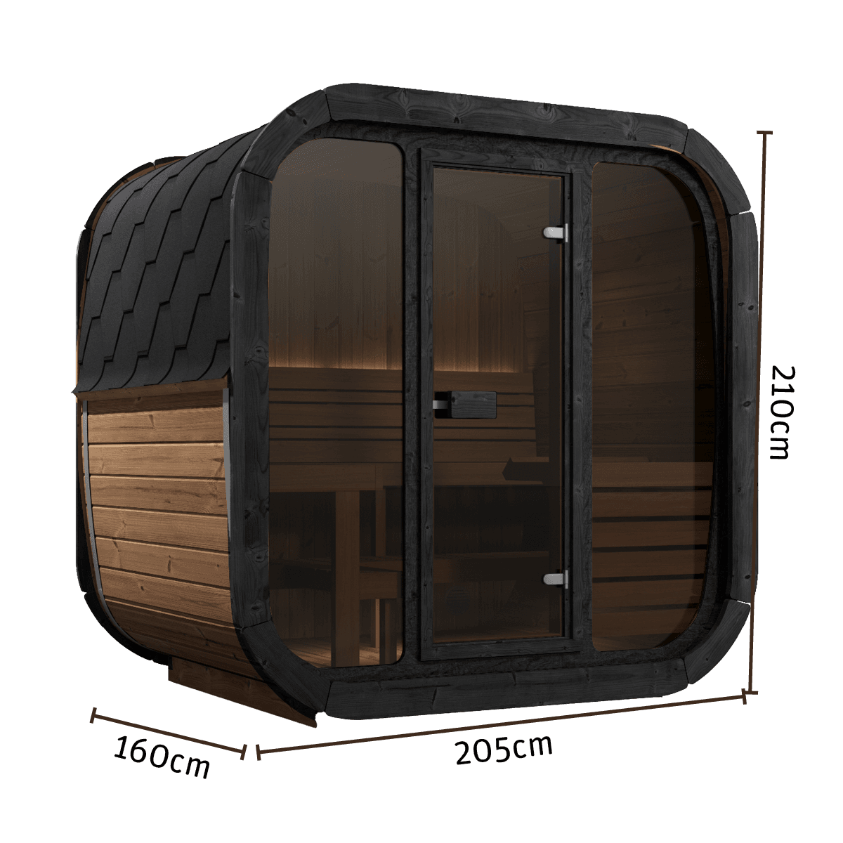 Yakia Outdoor Saunas 200 M | All POOLS and SPAS