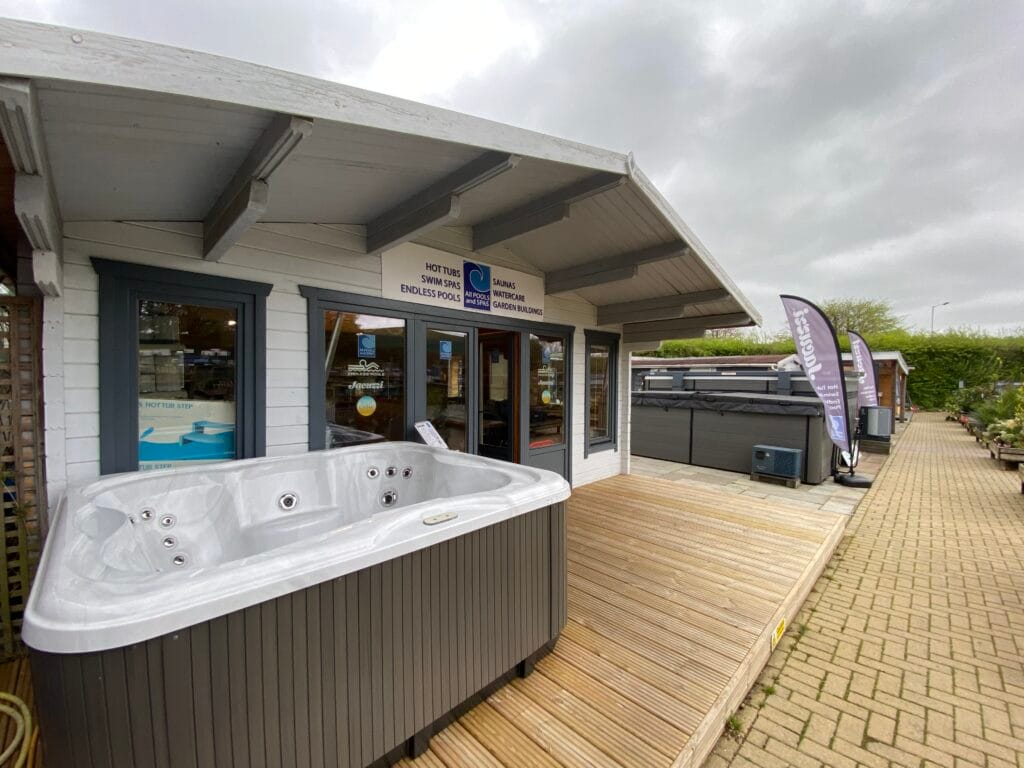 All POOLS and SPAS Showroom in Shepton Mallet, Somerset | Hot Tubs Swim Spas, Endless POOLS and Saunas | Jacuzzi, Endless Pools, Artsian, Yakia