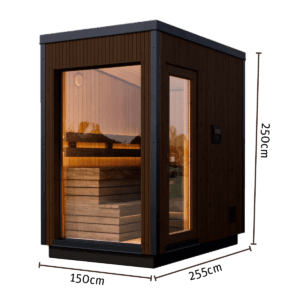 All POOLS and SPAS Yakia Outdoor Sauna Ultima S 10